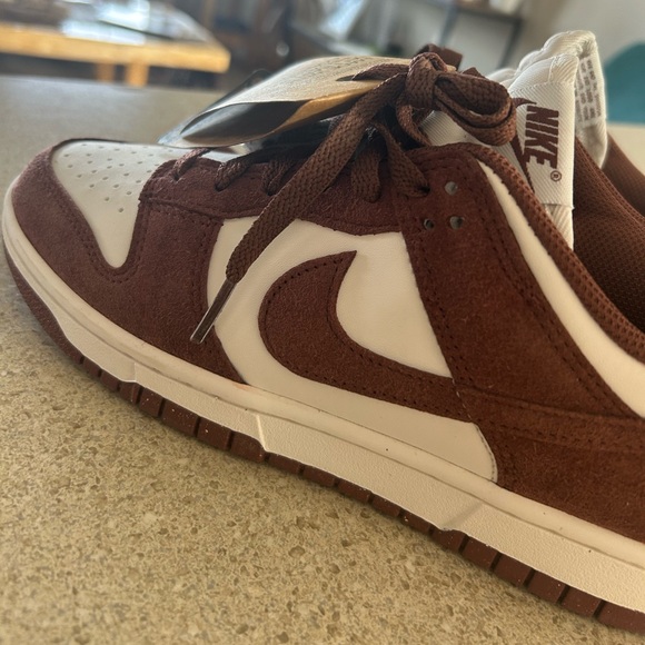 NWT Nike Brown and White Sneakers - Picture 2 of 7